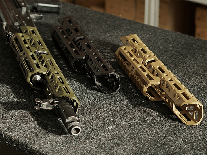 Довга цівка КРУК 1U004B Coyote Tan M-Lok з довгим верхнім містком - зображення 1