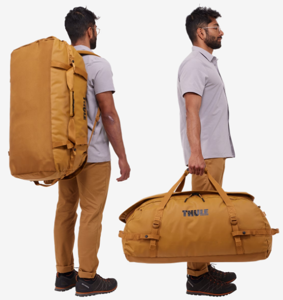 Дорожня сумка Thule Chasm Duffel 90L TDSD-304 Golden Brown (6948987) - изображение 4