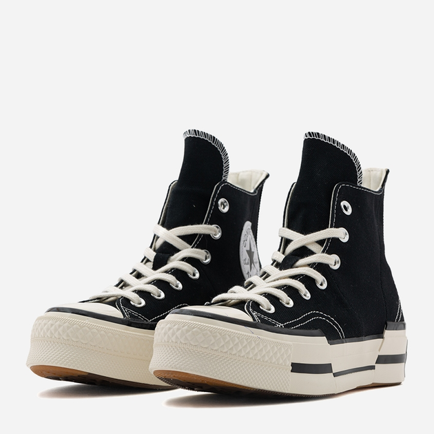 Жіночі кеди високі Converse Chuck 70 Plus A00916C 36.5 Чорні (194433752213) - зображення 2