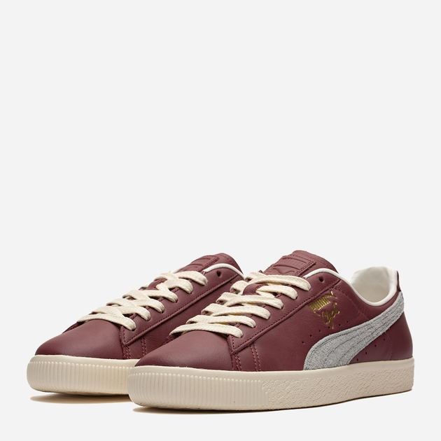 Tenisówki męskie do kostki Puma Clyde Base 39009104 43 Różowe (4065452565480) - obraz 2