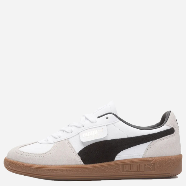 Tenisówki damskie do kostki Puma Palermo Leather 39646401 39 Szare (4099685703234) - obraz 1