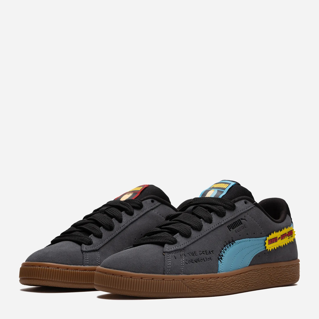 Sneakersy męskie do kostki Puma x Beavis and Butthead Suede 39671501 45 Szare (4067978298378) - obraz 2