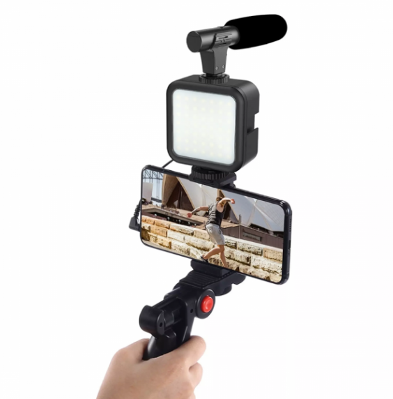 Набор для блогера Mamen Vlogging Kit KIT-15LM - изображение 4
