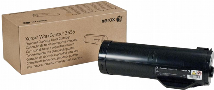 Toner Xerox WorkCentre 3655 Black (95205507737) - obraz 1