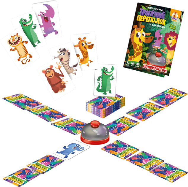 Настольная игра Vladi Toys Тропический переполох (VT8010-13) - изображение 3