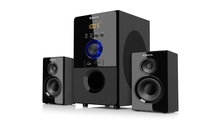 Акустична система Real-El M-555 Black (EL121300013) - зображення 2