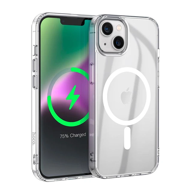 Чохол HOCO для iPhone 14 Max Magnetic series airbag anti-fall protective shell - Фото 4 Чохол HOCO для iPhone 14 Max Magnetic series airbag anti-fall protective shell - изображение 4