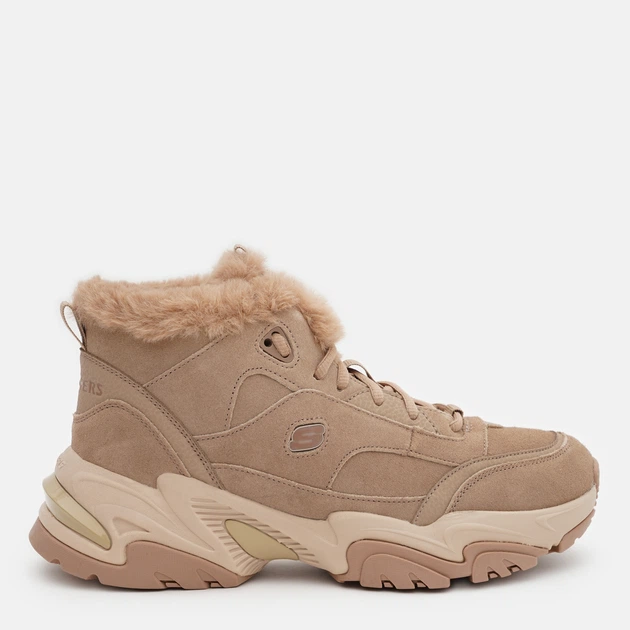 Женские ботинки низкие Skechers 167338 TAN 39 Бежевые
