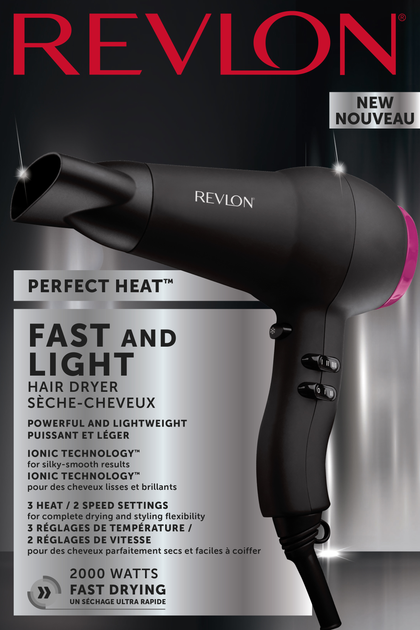 Suszarka Revlon Perfect Heat Fast and Light (761318158233) - obraz 15