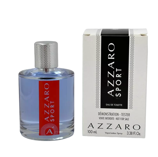 Тестер Туалетна вода для чоловіків Azzaro Sport Eau de Toilette 100 мл - Фото 1 Тестер Туалетна вода для чоловіків Azzaro Sport Eau de Toilette 100 мл - зображення 1