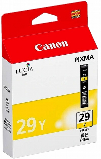 Tusz Canon PGI-29 Yellow (4875B001) - obraz 1