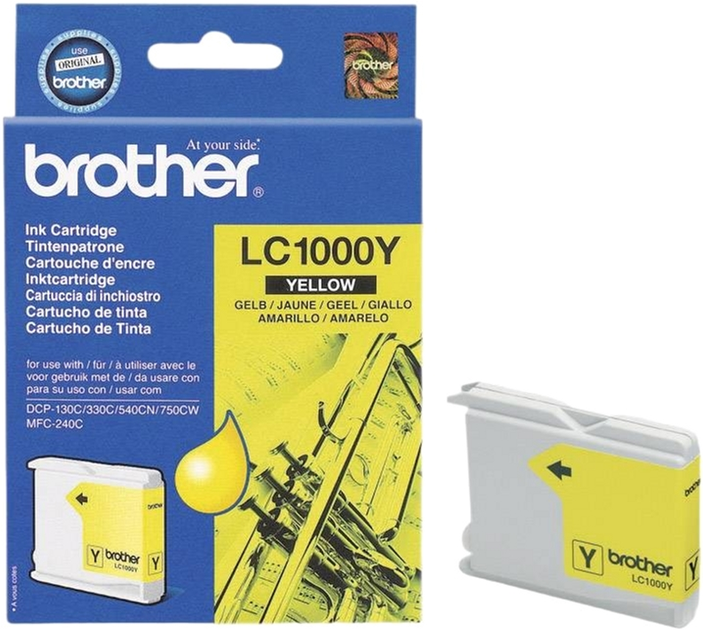 Tusz Brother LC1000Y Yellow (LC1000Y) - obraz 1
