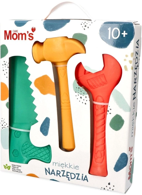 Zabawkowy zestaw narzędzi Hencz Toys Mom's Care Miękkie (5907784465207) - obraz 1