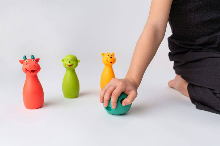 Набір для боулінгу Hencz Toys Mom's Care М'який (5907784465115) - зображення 3