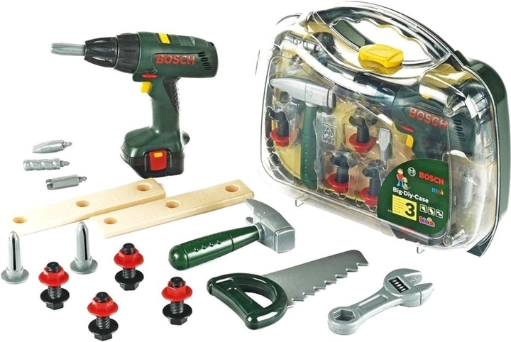 Іграшковий набір інструментів Klein Bosch Big DIY Case (4009847084286) - зображення 1