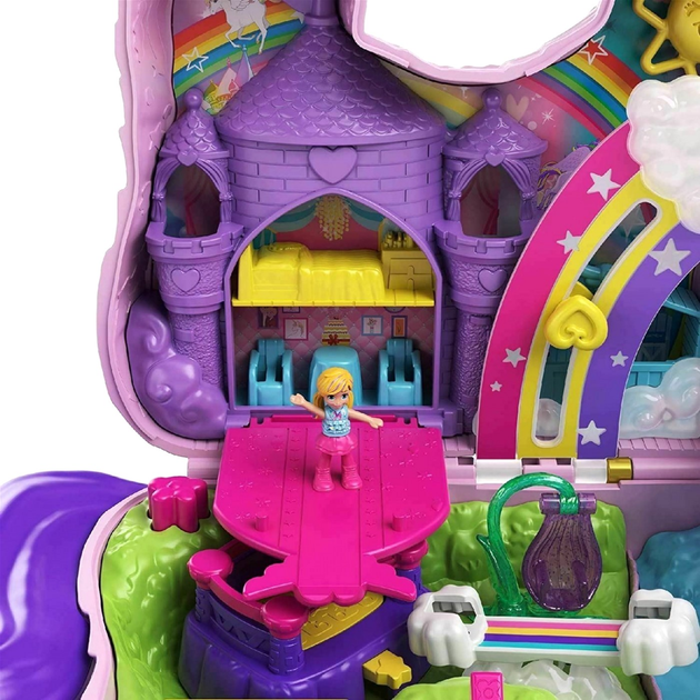 Ігровий набір Mattel Polly Pocket Unicorn (0887961929744) - зображення 4