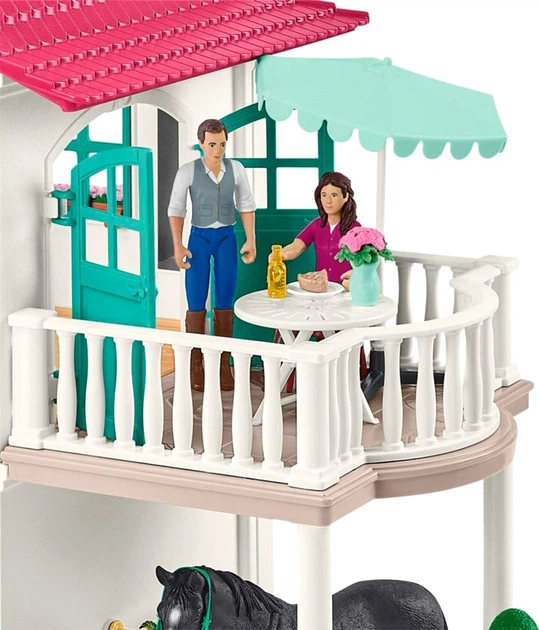 Zestaw do zabawy Schleich Horse Club Lakeside Country House (4059433572925) - obraz 3