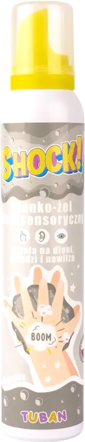 Multi sensoryczny pianko-żel Tuban Shock! Neutralny 200 ml (5901087034009) - obraz 1