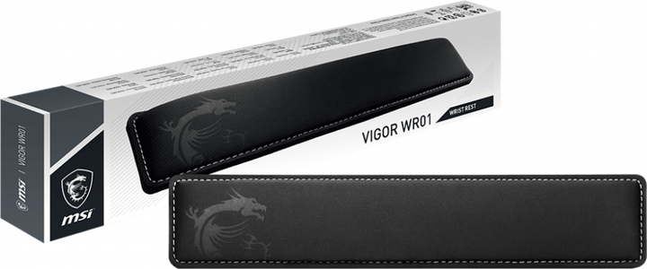 Podpórka nadgarstka MSI Vigor WR01 Wrist Rest Black (OJ0-XXXXXX1-000) - obraz 4