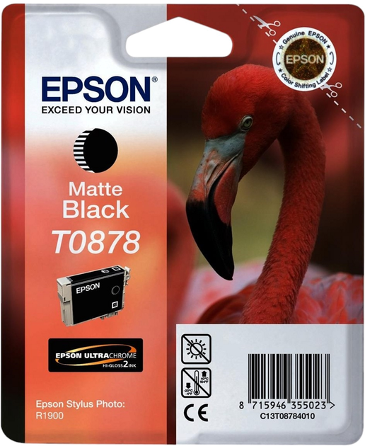 Картридж Epson Stylus Photo 4880 Matte Black (C13T08784010) - зображення 1