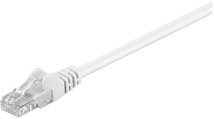 Patchcord Goobay 68503 Cat 5e U-UTP 15 m Biały (4040849685033) - obraz 1