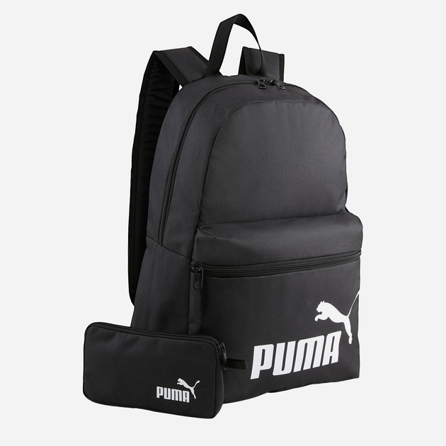 Рюкзак Puma Phase Backpack Set 07994601 22 л Чорний (4099683454039) - зображення 1