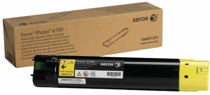 Тонер-картридж Xerox Phaser 6700 Yellow (95205763393) - зображення 1