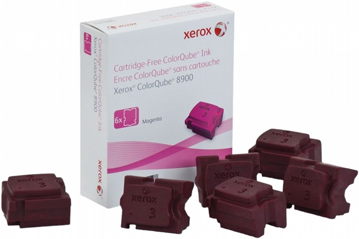 Комплект картриджів Xerox ColorQube 8900 6 шт Magenta (95205856477) - зображення 1