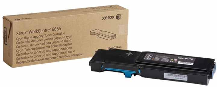 Toner Xerox WorkCentre 6655 Cyan (95205863994) - obraz 1