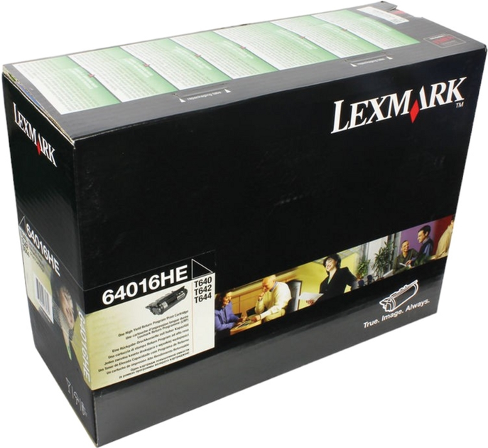 Тонер-картридж Lexmark T640, T642, T644 Black (734646035842) - зображення 1