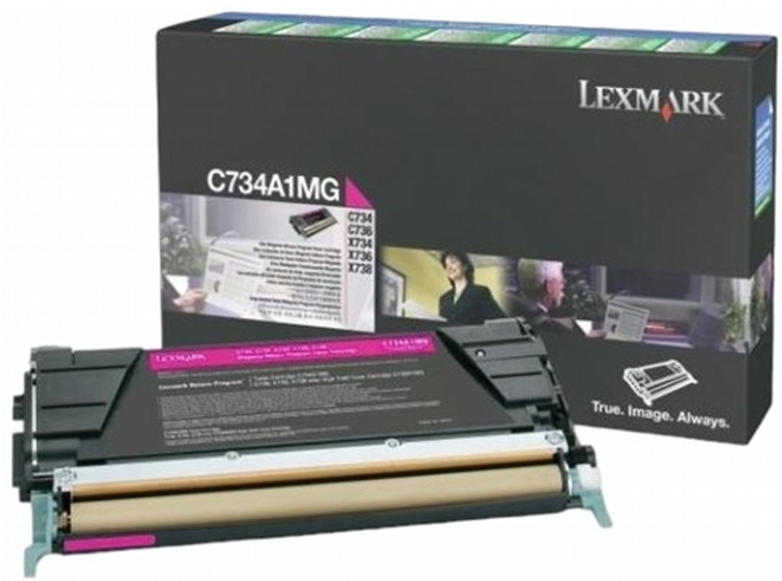 Toner Lexmark C73x/X73x Magenta (734646047579) - obraz 1