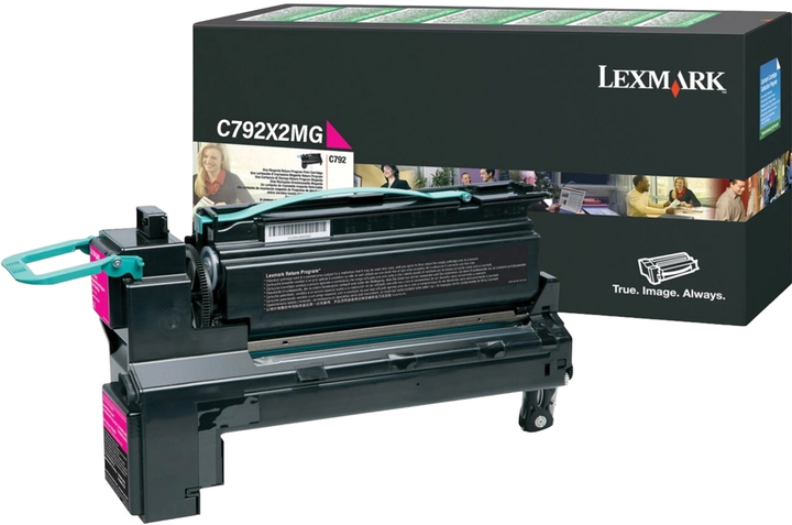 Тонер-картридж Lexmark C792/X792 Magenta (734646194785) - зображення 1