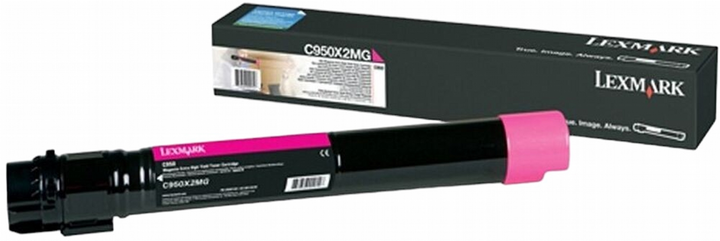 Toner Lexmark C950 Magenta (734646227704) - obraz 1