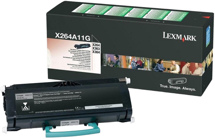 Toner Lexmark X264/X363/X364 Black (734646317481) - obraz 1