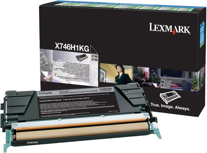 Toner Lexmark X746/X748 Cyan (734646346610) - obraz 1