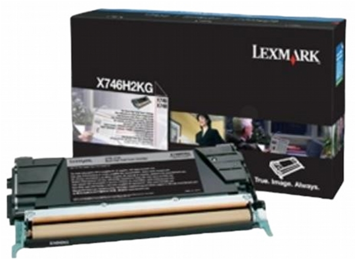 Toner Lexmark X746/X748 Black (734646435765) - obraz 1