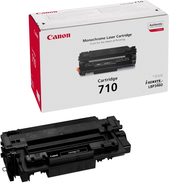 Тонер-картридж Canon 710 Black (4960999322261) - зображення 2
