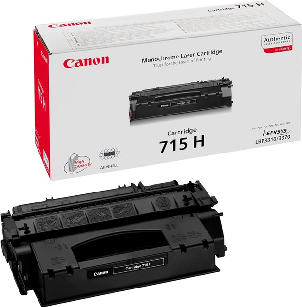 Toner Canon 715H Black (4960999417707) - obraz 1