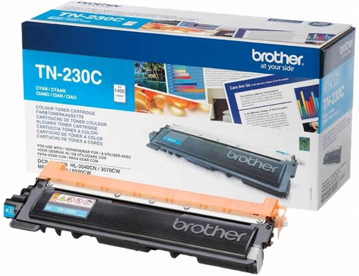 Тонер-картридж Brother HL3040CN Cyan (4977766666985) - зображення 1