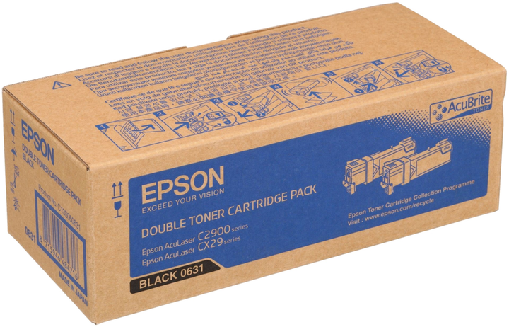 Тонер-картридж Epson AcuLaser C2900 Black (8715946484716) - зображення 1