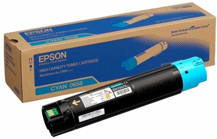 Тонер-картридж Epson AcuLaser C500 Cyan (8715946500362) - зображення 1