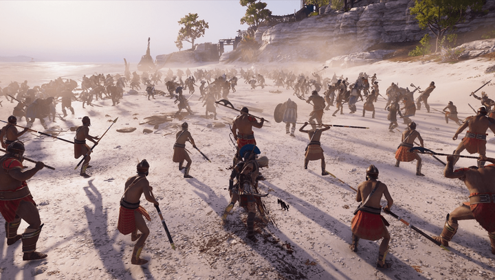 Игра Sony PlayStation 4 Assassin's Creed Odyssey Русская Озвучка Б/У - изображение 2