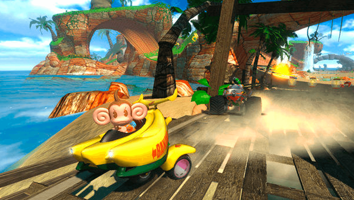 Игра Nintendo Wii Sonic & Sega All-Stars Racing Europe Английская Версия Б/У - изображение 5