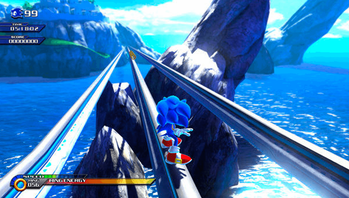 Игра Sony PlayStation 2 Sonic Unleashed Europe Английская Версия Б/У - изображение 5