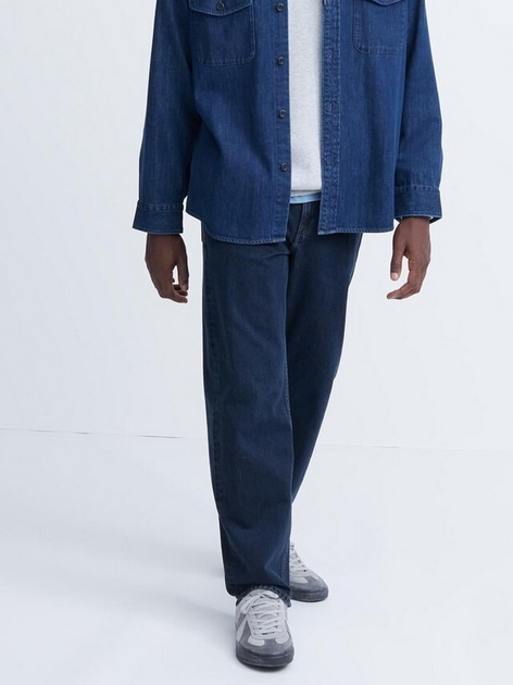 Джинсы Regular Fit мужские Uniqlo 523644323 33 Синие (1159797170 ...