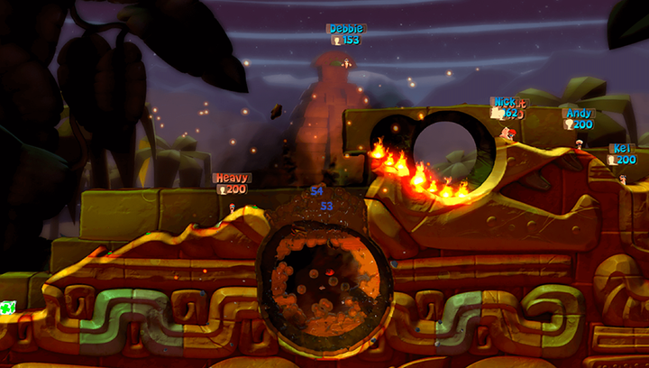 Гра Sony PlayStation 4 Worms Battlegrounds Англійська Версія Б/У - зображення 2
