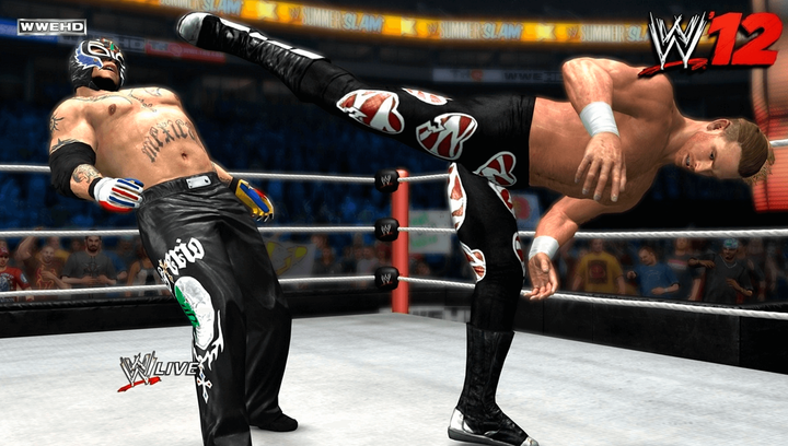 Гра Sony PlayStation 3 WWE '12 Wrestlemania Edition Англійська Версія Б/У - Фото 6 Гра Sony PlayStation 3 WWE '12 Wrestlemania Edition Англійська Версія Б/У - зображення 6