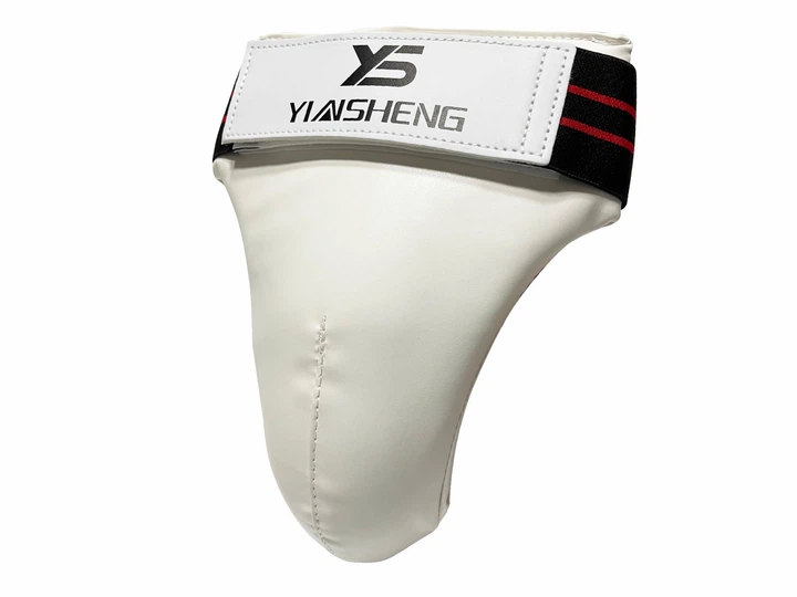 Защита паха для тхэквондо, бокса и единоборств YIAISHENG (паховая защита) S белая - Фото 1 Защита паха для тхэквондо, бокса и единоборств YIAISHENG (паховая защита) S белая - изображение 1