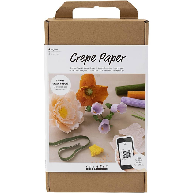 Набір для створення квітів Creativ Company Crepe Paper (5712854455480) - зображення 1