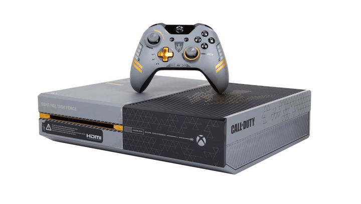 Консоль Microsoft Xbox One Call Of Duty: Advanced Limited Edition 1TB Black Grey Б/У - Фото 2 Консоль Microsoft Xbox One Call Of Duty: Advanced Limited Edition 1TB Black Grey Б/У - зображення 2
